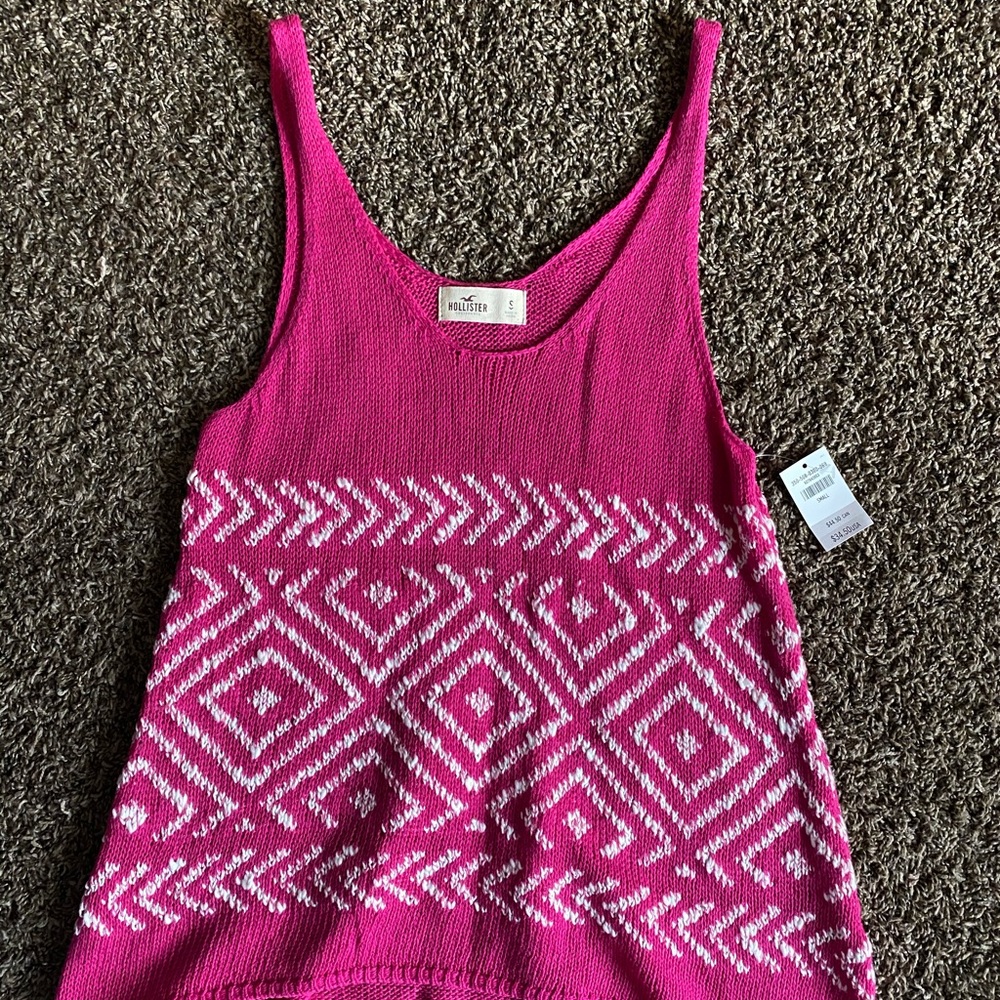 Hollister Sweater Tank Top